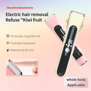 IFINE Epilatore Ricaricabile a Doppia Testina per Depilazione Femminile, Impermeabile IPX7, per Uso Domestico - Product Image 1