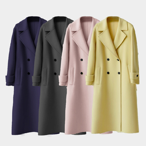 Cappotto Max Coat di Alta Qualità da <span class=keywords><strong>Donna</strong></span> di Lusso in Cashmere Double-Face Giacca Invernale Lunga da <span class=keywords><strong>Donna</strong></span> in Cashmere Stile Mara - Product Image 1