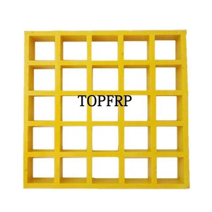 FRP <b>Mesh</b> Grid Fiberglass Grating for Platform, Walkway - Product Image 1