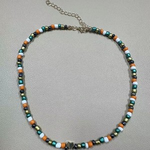 Collana Boho con Ciondolo a Conchiglia e Perline per Donne, Catena per Clavicola Fatta a Mano, Gioielli alla Moda - Product Image 5