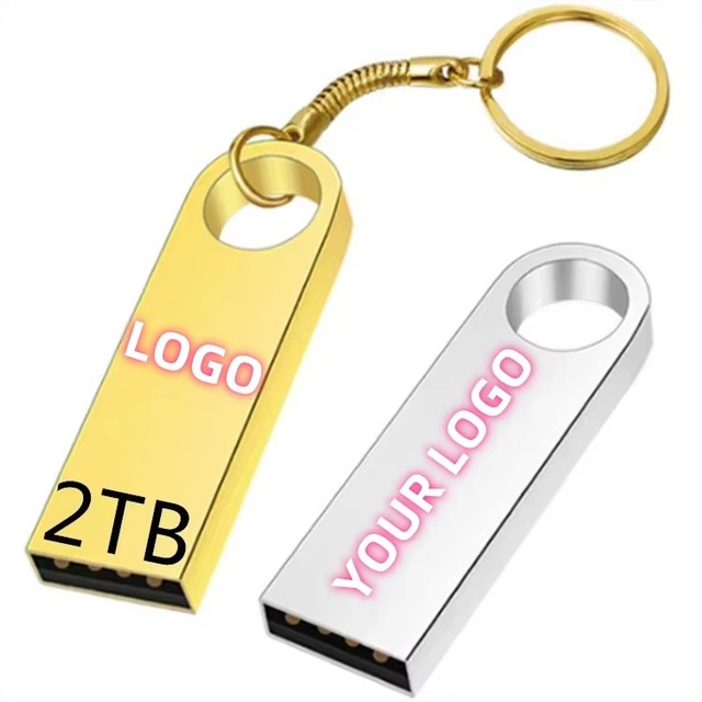 Metal USB 3 0 Flash Drive 32GB 1TB Custom Logo Pendrive High Speed Waterproof Bulk Order Business Gift with Free Artwork Support
