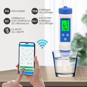 เครื่องวัดค่า <span class=keywords><strong>pH</strong></span> บลูทูธ5 in 1อุปกรณ์วัดค่า <span class=keywords><strong>pH</strong></span> อัจฉริยะบลูทูธมัลติฟังก์ชันใหม่ล่าสุด BLE-9909 - Product Image 2