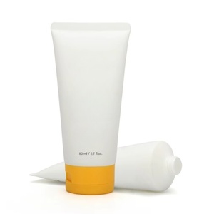 Custom Tube Plastic Empty Squueze Cosmetic PE Soft Tubes 80ml 120ml 150ml for Hand Cream Lotion And <b>Sunscreen</b> Tube Packaging - Product Image 2