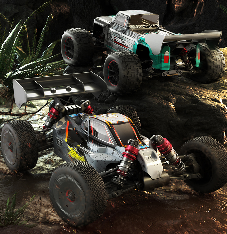 jjrc q146 2.4 グラム 4wd リモートコントロールおもちゃ JJRC Q146 YW 1/14 4WD 2.4G Off Road Brushed RC Car Electric