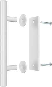 Manijas para Puertas Corredizas, Manija de Puerta de Gran Tamaño, Resistente, Diseño Rústico de Doble Cara para Puertas, Garajes, Cobertizos, Muebles, Sólida - Product Image 3