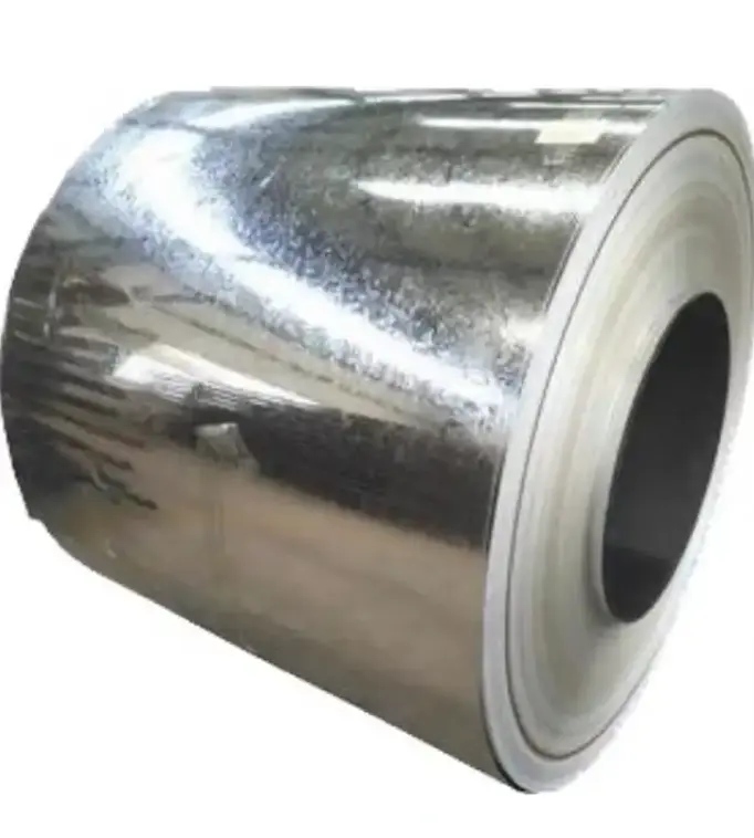 Zinco competitivo revestido quente mergulhado galvanizado aço tira bobina GSM350 500 gi bobina 0.8mm zero lantejoula para a indústria petroquímica