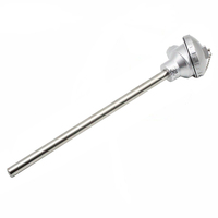 Termopar tipo K 1200 Termopar de horno de 1300 grados Termopar de sonda de acero inoxidable