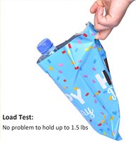 Sacs de courses en plastique PE durables et recyclables, pochettes à bec verseur, épaisseur personnalisée, logo personnalisé, couleur et taille personnalisées pour anniversaires d'enfants