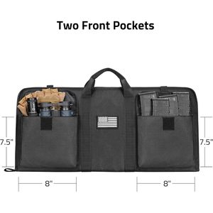 Sac souple CVLIFE 28 pouces avec fermeture éclair verrouillable pour accessoires de chasse - Product Image 2