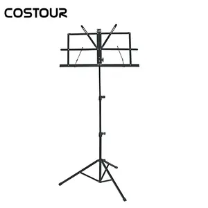 Portable Adjustable <strong>Music</strong> <strong>Stand</strong> With Bag for Instrumental Performance - Product Image 1