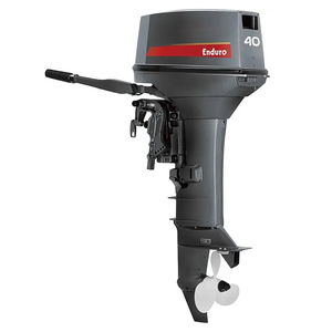 <b>Boat</b> <b>Motor</b> 40hp Gasoline Grey 2 Stroke Engine - Product Image 3