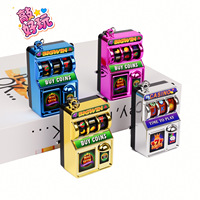 Llavero Creativo Mini Máquina de Juego de Descompresión con Electrochapado, Diseño de Dibujos Animados, Rompecabezas para Niños de 2 a 4 Años, PU