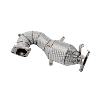 Tuyau d'échappement avant isolé en acier inoxydable sur mesure pour Abarth 500 595 695 1.4T – Amélioration de puissance