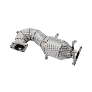 Tuyau d'<span class=keywords><strong>échappement</strong></span> avant isolé en acier inoxydable sur mesure pour Abarth 500 595 695 1.4T – Amélioration de puissance - Product Image 3