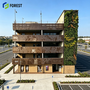 Estructura de Acero para Estacionamiento de Múltiples Niveles, Cumple con la Normativa CSA, Diseño Americano, Gran Espacio Libre, Centro de Depósito para Flotas - Product Image 1