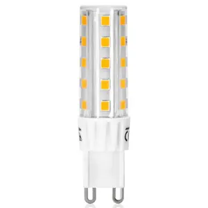 Lámpara LED G9 5.5W, luz blanca cálida, bajo consumo, larga duración, ideal para iluminación general y decorativa en hogares y... - Product Image 1