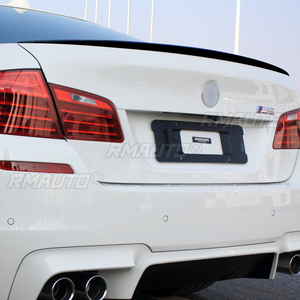 สปอยเลอร์หลังสำหรับ BMW ซีรีส์ 5 F10 520i 525i M5 ปี 2011-2017 สีดำเงา สปอยเลอร์ฝากระโปรงท้ายรถยนต์  ลิ้นกันชนหลัง - Product Image 6