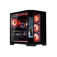 Boîtier PC Gaming ATX en Gros, Support GPU 400mm, Radiateur Frontal Supérieur 360mm, 7 Emplacements PCIe, Châssis d'Ordinateur Mid-Tower pour DIY