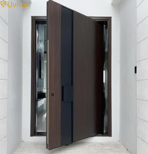 Uviton Modern American Design House Front Pivot <strong>Door</strong> Large Entrance Modern Entry <strong>Door</strong> Security <strong>Doors</strong> for Houses Exterior - Product Image 3