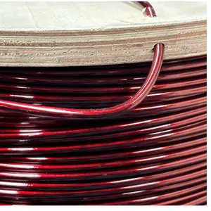 SWG Enamled Aluminum Winding Wire Wind 2.5mm-6.0mm Electrical Cable Round Enameled Wire for,transformers inductors
