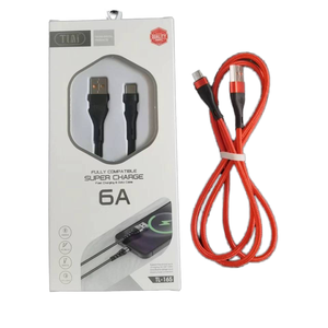 Paquete minorista popular Cable DE DATOS DE <span class=keywords><strong>cargador</strong></span> USB <span class=keywords><strong>tipo</strong></span> C de nailon de carga súper rápida para <span class=keywords><strong>Huawei</strong></span> para Xiaomi para teléfonos móviles Samsung <span class=keywords><strong>B</strong></span> - Product Image 1