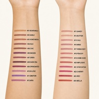Crayon à lèvres végétalien twist-up, waterproof, longue tenue, volumisant, crémeux, mat, anti-bavures, haute pigmentation, marque privée, MOQ