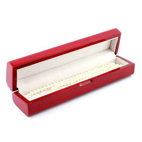 Boîte à bijoux en bois laqué de forme personnalisée, boîte cadeau en bois à charnière avec doublure en velours pour bague, collier, emballage de bijoux