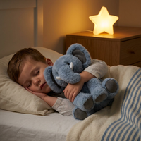 Fabricant de jouets en peluche personnalisés, rembourrage doux, tissu en coton PP, entreprise de fabrication de peluches, Moscot ODM, jouets en peluche brodés d'anime