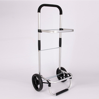 Chariot de courses pliable robuste sur roues pour personnes âgées, idéal pour les supermarchés (vente en gros)
