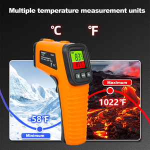 Độ chính xác cao cầm tay nhiệt kế hồng ngoại IR Laser <span class=keywords><strong>Temp</strong></span> Meter công nghiệp pyrometer điểm súng để bán - Product Image 6