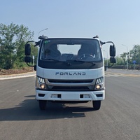 Camion benne à crochet FAW Foton 4x2 léger pour le nettoyage urbain et les services de collecte des déchets résidentiels