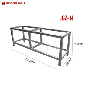 Table de travail industrielle en acier, boîte à outils, étagère à palettes traversante en fer cornière, rayonnages empilables, étagères, surface peinte, Speedone JGZ-M - Product Image 4