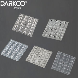 플라스틱 PMMA PC 물자 프레넬 렌즈 50X50 24 다이오드 Led 램프를 위한 20 도 Led Len Smd 3030 5050 렌즈 - Product Image 6