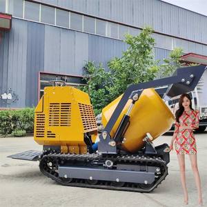 Mini hormigonera sobre orugas con cargador 500kgs - Product Image 6