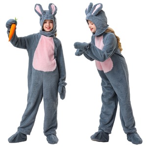 Costume de lapin blanc pour enfants, combinaison pour filles, performance scénique, printemps 2025 - Product Image 5