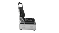 Machine électrique commerciale de gril de panini à tête unique Presse à viande Panini Grill Sandwich Maker avec prix d'usine