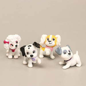 Figuras de Perro Adorables de Plástico OEM ODM, Figuras de Resina de PVC y ABS - Product Image 1