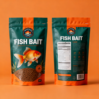 Sachet Doypack Personnalisé Écologique Refermable avec Impression Héliogravure pour Appâts et Leurres de Pêche, Anti-humidité, Qualité Alimentaire