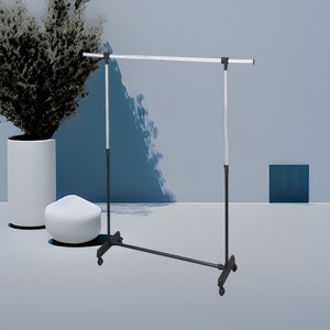 Support de cintre en tissu plastique - Product Image 1