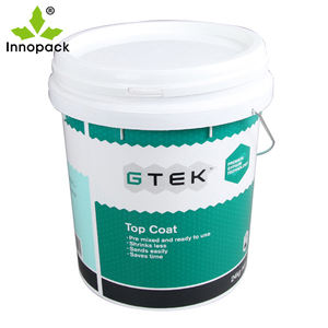 Bonne qualité usine fournir directement seau en plastique ronde 16 litres récipient en plastique chimique seau de peinture - Product Image 4