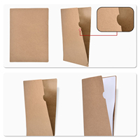 Carpeta de Presentación de Documentos con Archivador de Palanca Ecológico, Personalizable, Resistente a los Arañazos, con Laminación, Grabado en Relieve y Bajo Relieve, con Ranura para Tarjetas de Visita