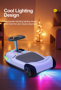 Muestra Disponible, Nuevo <span class=keywords><strong>Go</strong></span> Kart para Niños, Batería de 2000 mAh, Alta Calidad, Tres Ruedas, Luces Intermitentes, Kart, Scooter Eléctrico Popular para Niños - Product Image 4