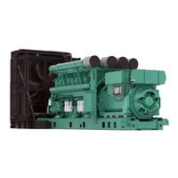 Grupo Electrógeno Diésel de Tipo Abierto de 44 kW 44 kVA, 1800 RPM, Alta Calidad, Uso Industrial Pesado, Refrigerado por Agua, Arranque Eléctrico de 12 V CC