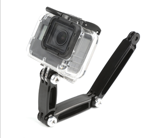 XUEREN usine 3 en 1 bras d'extension de casque articulations de casque support de trépied pour Gropro Hero 7 6 5 4S <span class=keywords><strong>SJCAM</strong></span> SJ4000 <span class=keywords><strong>SJ5000</strong></span> Xiaoyi 4K H9 - Product Image 1