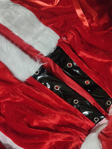 New Style Christmas <strong>Holiday</strong> Cosplay <strong>Outfit</strong> Christmas Elf Costume for Adult Sexy Dress - Product Image 5