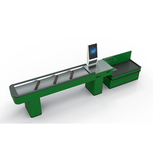 เครื่องชำระเงินอัตโนมัติแบบสายพานเคลื่อนที่ หน้าจอความละเอียดสูง คุณภาพสูง ทันสมัย ยี่ห้อ Highbright ความสูง 2440 มม. - Product Image 1