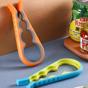 Multifunctional Can <b>Opener</b> Plastic Manual Bottle <b>Opener</b> Kitchen Household Tool Easy To Open Handle Design - Product Image 3