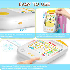 Máquina de Lectura de Educación Temprana con IA Transfronteriza, Tarjeta de Iniciación al Inglés <span class=keywords><strong>para</strong></span> Bebés, Juguetes Educativos <span class=keywords><strong>para</strong></span> el Desarrollo del Pensamiento - Product Image 4