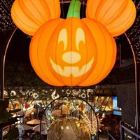 Citrouille géante gonflable de dessin animé pour la décoration de fête d'Halloween pour enfants, mascotte de citrouille gonflable durable personnalisée