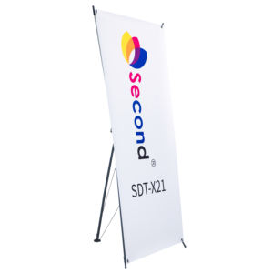 Display iklan luar ruangan kustom promosi pemasaran spanduk x berdiri dapat diatur - Product Image 3